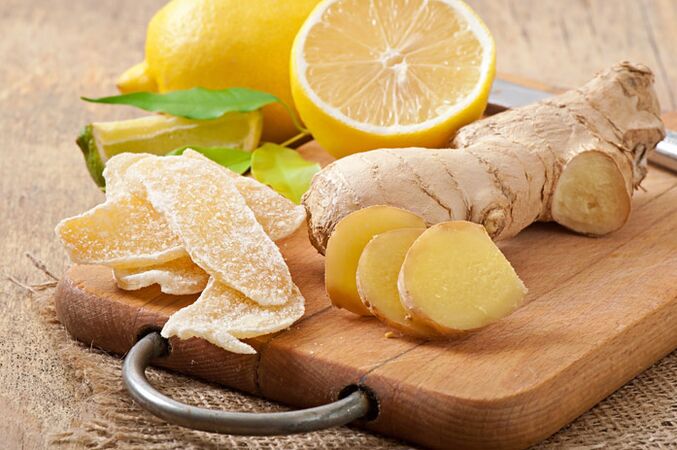 імбир та лимон для збільшення члена